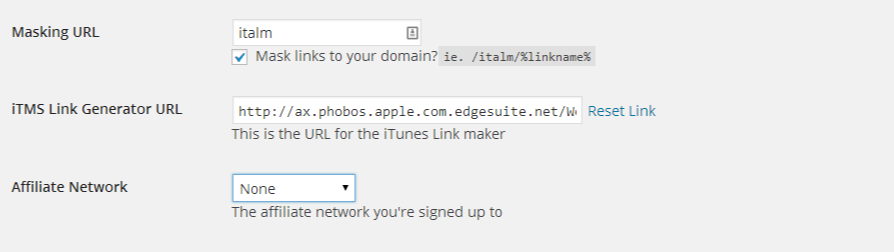 iTunes Affiliate Link Maker